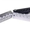 Moldes de aluminio de 6 cavidades para balas de rifle .22, resistentes y duraderos, ideales para crear proyectiles de 55gr con punta plana. ¡Perfectos para tus necesidades de recarga!