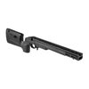 Mejora tu Howa 1500 con el Chasis Bravo de Kinetic Research: ligero, ajustable, compatible con M-LOK y revistas AICS, disponible en negro y tierra oscura.