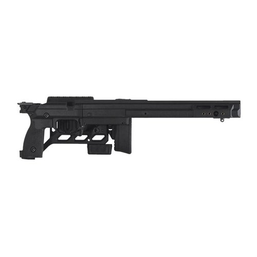 El chasis KRG Whiskey-3 Tikka T3x ofrece ajuste sin herramientas, ergonomía excepcional y compatibilidad con cargadores AICS, ideal para tu rifle de precisión.