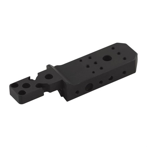 El Spigot Mount ofrece múltiples opciones de montaje para tu chasis Whiskey-3, X-ray o Bravo, mejorando la estabilidad y adaptándose a diferentes diámetros de cañón.