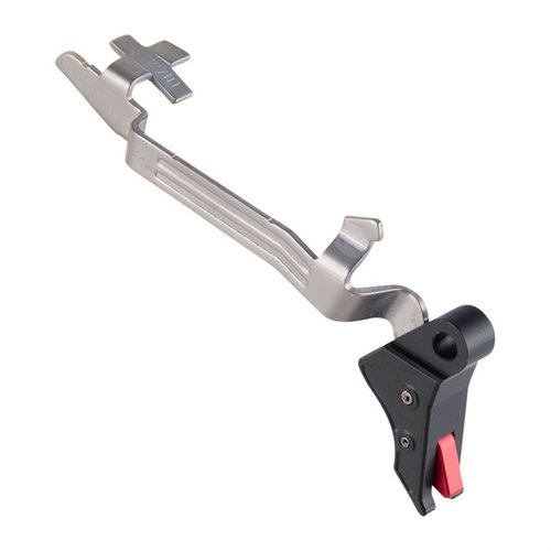 Mejora tu Glock Gen 5 con el TAC Trigger de Overwatch Precision: un reemplazo fácil, con un diseño plano que reduce el pre-travel y ofrece un disparo limpio.
