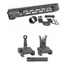 Mejora tu AR-15 con el Handguard Slim Line de Midwest Industries, que incluye rieles M-LOK y miras de combate plegables para una precisión superior.