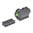 BADGER ORDNANCE MICRO SIGHT MOUNT FOR AIMPOINT T-1/T-2 BLACK