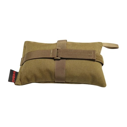 La WieBad Berry Bag ofrece estabilidad en cualquier obstáculo, es resistente al agua y cuenta con correas para asegurarla a tu rifle. ¡Ideal para disparos precisos!