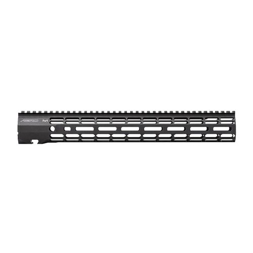 El handguard ATLAS R-ONE de Aero Precision es ligero, resistente y cuenta con un sistema de montaje ATLAS que evita distorsiones, ideal para tu AR-308.