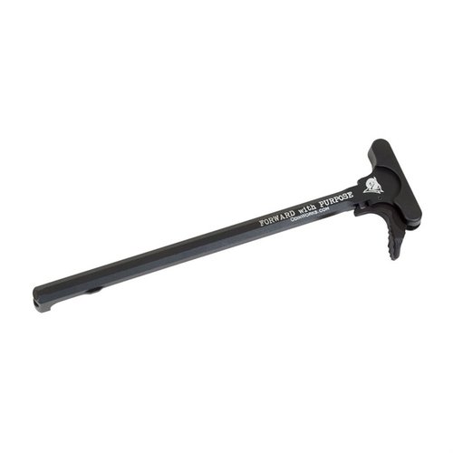 El AR 308 XCH de ODIN WORKS es un mango de carga extendido que facilita el manejo de tu rifle, compatible con ópticas y fácil de usar incluso con guantes.