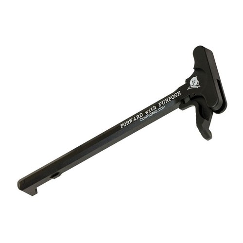 El XCH AR-15 es un mango de carga extendido y ambidextro que facilita el uso con guantes y alinea perfectamente con ópticas montadas.
