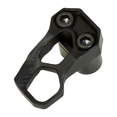 El AR-15 GEN III Extended Magazine Release de ODIN Works es fácil de instalar, compatible con KNS pins y Magpul BAD lever, y permite liberar cargadores rápidamente.