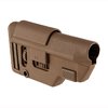 El Precision Stock de B5 Systems ofrece ajuste sin herramientas de longitud de tiro y altura de mejilla, compatible con Law Tactical y con múltiples opciones de montaje.