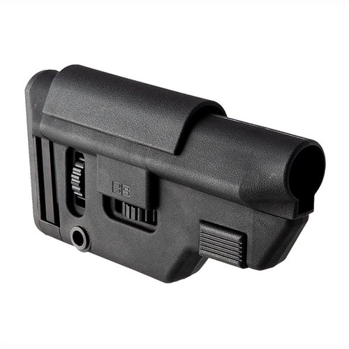 El B5 Systems Collapsible Precision Stock ofrece ajuste fácil, soporte sólido para disparos precisos y múltiples opciones de color, perfecto para tu AR-15.