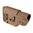 B5 SYSTEMS COLLAPSIBLE PRECISION STOCK 556 COYOTE BROWN- MEDIUM