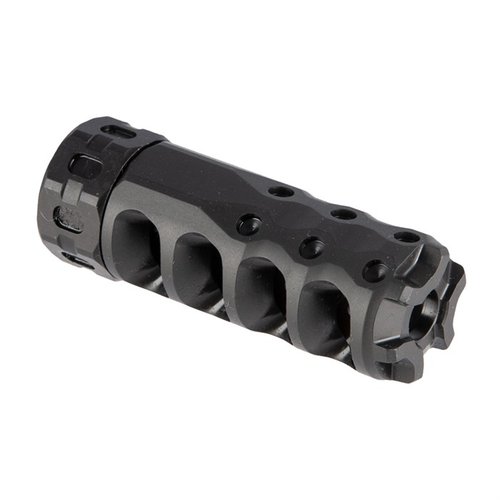El freno de boca Hypertap reduce el retroceso hasta un 78%, mejora la precisión y comodidad, y se instala fácilmente sin necesidad de shims. 100% hecho en EE.UU.