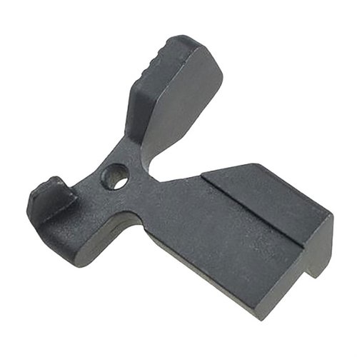 El SI Enhanced Bolt Catch cuenta con una palanca extra ancha para un manejo sin esfuerzo, construcción sólida y un acabado negro mate, ideal para tu AR15.