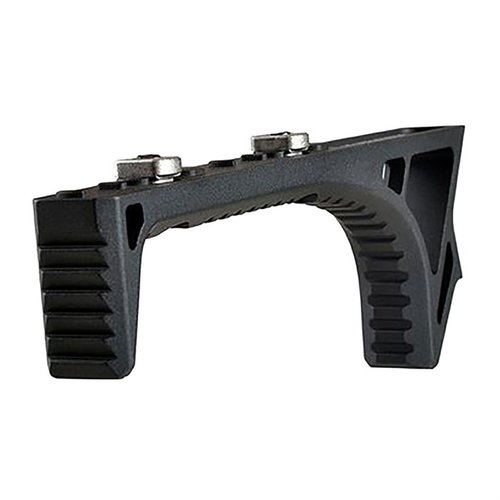 El SI LINK CURVED FOREGRIP de Strike Industries ofrece durabilidad en 6061T6, un diseño ergonómico y sistema LINK para M-Lok y Keymod, mejorando tu estabilidad.