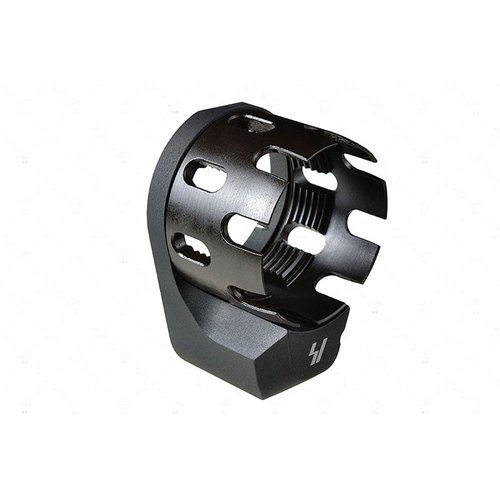 Descubre el AR Receiver Enhanced Castle Nut con Extended QD Endplate: mayor soporte, estética mejorada y comodidad en maniobras con sling en espacios reducidos.