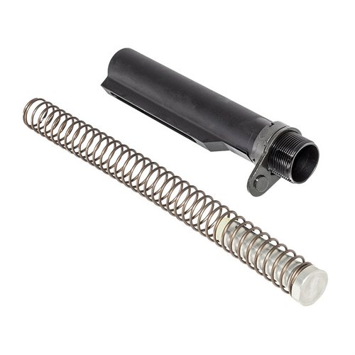 Completa tu AR-15 con el Kit de Extensión de Receptor CMMG, que incluye extensión de seis posiciones, ensamblaje de buffer Carbine y resorte de acción.