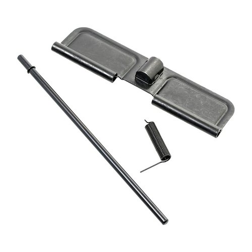 Completa tu receptor superior con el AR-15 EJECTION PORT COVER KIT de CMMG, que incluye la cubierta, varilla y resorte para una instalación fácil y rápida.
