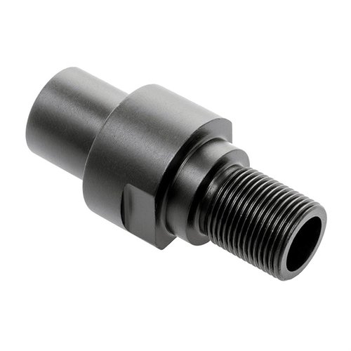 Convierte los hilos M12X1.0LH de tu cañón PS90 a 1/2-28 TPI, permitiéndote usar dispositivos de boca estándar y mejorando tu construcción SBR.
