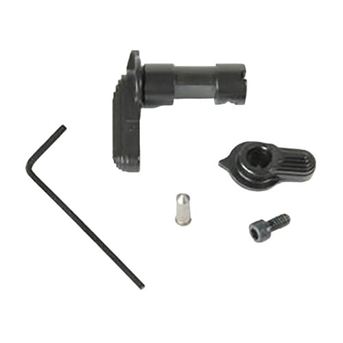 Mejora la seguridad de tu AR-15 con el Geissele Posi-Lock Ambidextrous Safety, que ofrece un clic táctil, acceso fácil y construcción de acero inoxidable.