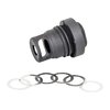 El Mini QD Muzzle Brake de YHM es compacto, ligero y compatible con supresores, ideal para competición y fácil de instalar con un par de 20-30 pies-libra.