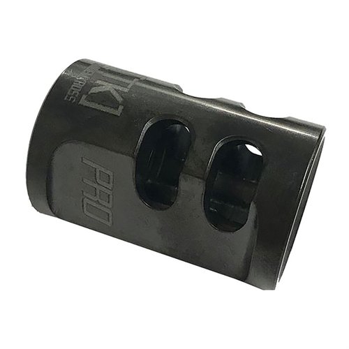 El compensador "Game Changer PRO" para Ruger® PC Carbine™ reduce el retroceso, mejora la precisión y facilita la limpieza gracias a su recubrimiento especial.