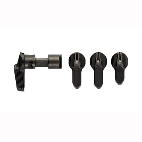El selector de seguridad ambidiestro Talon™ de Radian Weapons ofrece un diseño modular, instalación fácil, y cuatro palancas de diferentes tamaños para personalizar tu AR15.