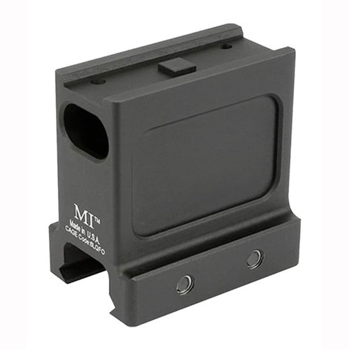 Descubre los montajes de punto rojo T1/T2 de Midwest Industries, ligeros, resistentes y con diseño sin enganches, perfectos para uso militar y policial.