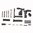 RISE ARMAMENT AR-15 LOWER RECEIVER PARTS KIT