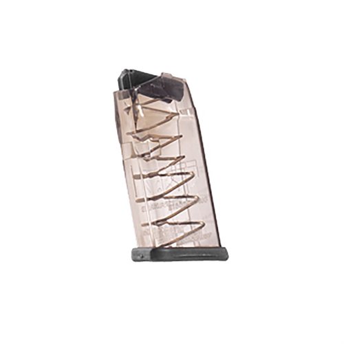 Los cargadores .45 para Glock® 21/30/41 son resistentes, fáciles de desarmar, compatibles con extensiones y te permiten ver tu munición. ¡Garantía de por vida!