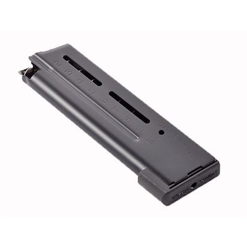 Las nuevas revistas ETM 9mm de Wilson Combat ofrecen alimentación suave, capacidad de 9 o 10 rondas, y un diseño robusto para máxima fiabilidad en tu 1911.