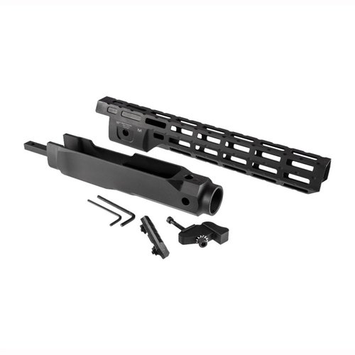 Descubre el Chassis M-LOK para Ruger 10/22: ligero, de perfil delgado, con diseño de flotación libre y ranuras M-LOK para personalizar tu arma.