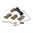 RADIAN WEAPONS TALON SAFETY SELECTOR AMBIDEXTROUS  4 LEVER TUNGSTUN
