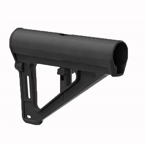 El BTR de Magpul mejora el control de pistolas de gran formato con ajuste LOP sin herramientas, construcción resistente y opciones de montaje de sling ambidextras.