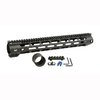 MIDWEST INDUSTRIES AR 308 15" COMBAT RAIL HANDGUARD DPMS LOW M-LOK BLACK