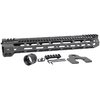 Descubre el guardamanos AR-15 M-LOK de 14", ligero y robusto, con diseño de flotación libre, fácil instalación y múltiples ranuras M-Lok para accesorios.