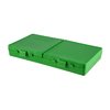 Las cajas de municiones FLIP TOP PISTOL AMMO BOX de MTM son ideales para guardar recargas, son apilables y tienen un diseño resistente y fácil de agarrar.