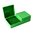 MTM CASE-GARD FLIP TOP RIFLE AMMO BOX 223-RUGER 6X47 200 ROUND GREEN