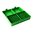 MTM CASE-GARD FLIP TOP RIFLE AMMO BOX 223-RUGER 6X47 200 ROUND GREEN