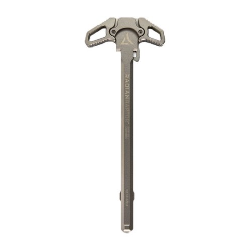 El Raptor™ es un cargador ambidextro revolucionario, rápido y fluido, fabricado en EE. UU. con aluminio 7075 y acabado anodizado milspec.