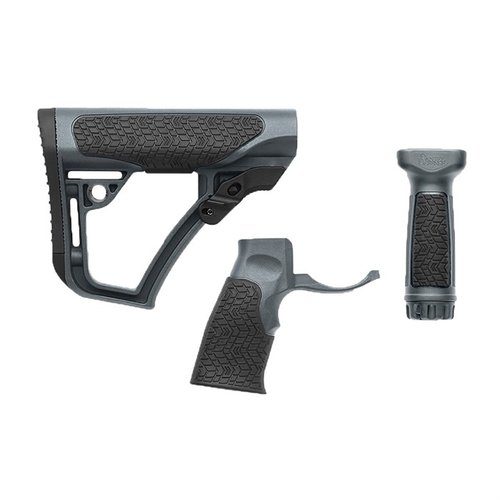 El culatín ajustable Daniel Defense para AR-15 ofrece comodidad, durabilidad y un diseño ambidiestro con puntos de sujeción QD, ideal para cualquier tirador.