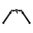 ACCU-SHOT SUPER CAL PICATINNY BIPOD BLACK
