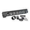 Personaliza tu AR-15 con el handguard Combat M-LOK de Midwest Industries, con diseño libre, siete puntos de sujeción y riel Picatinny para accesorios.