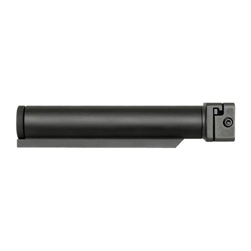 Descubre el Side Folder de Midwest Industries: mecanismo robusto, diseño modular, tubo de aluminio con almacenamiento impermeable, y plegado a derecha o izquierda.