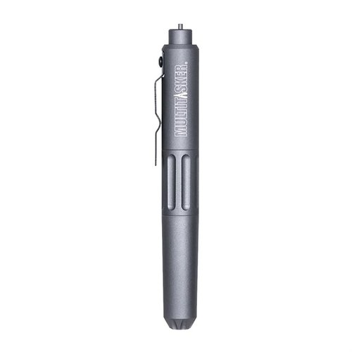 El MultiTasker Twist es un kit de herramientas compacto que cabe en tu bolsillo, ideal para reparaciones y ajustes de armas en el campo.