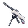 El kit de bipode bajo perfil de Badger Ordnance incluye un bipode Harris BRM-S de 6"-9" y un montaje LPHM, ideal para evitar activaciones accidentales.