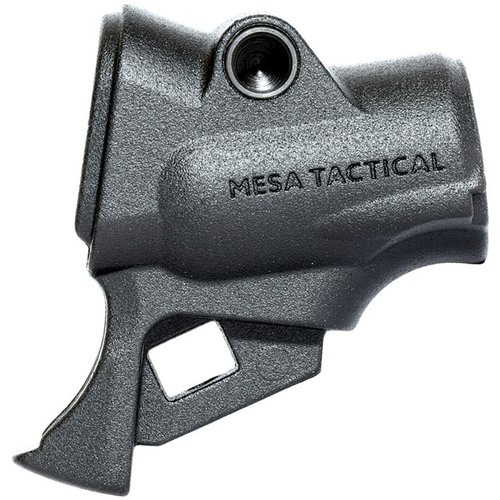 Transforma tu Remington 870 con el adaptador Mesa Tactical: stock ajustable, empuñadura tipo AR-15 y mejor control, ideal para cualquier situación táctica.