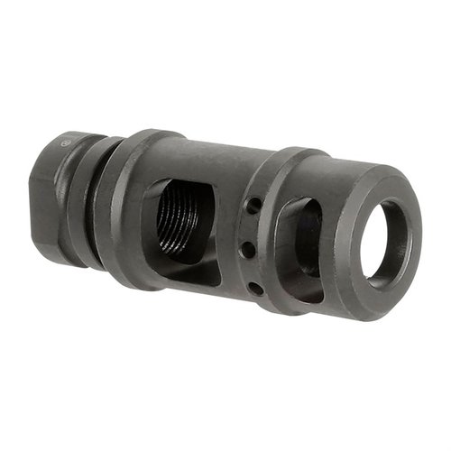 Los frenos de boca de dos cámaras de Midwest Industries reducen el salto del cañón y son perfectos para rifles Marlin y Henry, fabricados en EE.UU.