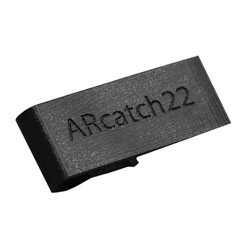El adaptador Catch22 te permite usar cargadores S&W 15-22 en tu AR-15 fácilmente, asegurando funcionalidad de retención del último cartucho sin modificaciones.