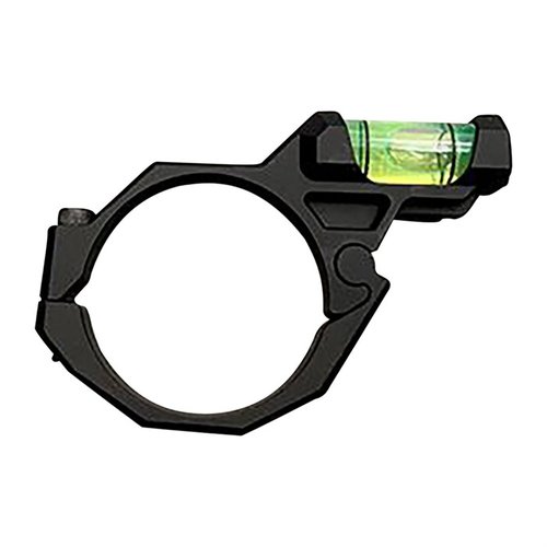 El HALOX SCOPE LEVEL es ultra ligero y resistente, con instalación fácil, nivel de burbuja iluminado y diseñado para tiradores diestros y zurdos.