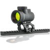 El Mount LEAP de SCALARWORKS para Trijicon MRO es ultraligero, mantiene el cero en cada reinstalación y su diseño evita enganches, ¡ideal para tus aventuras!